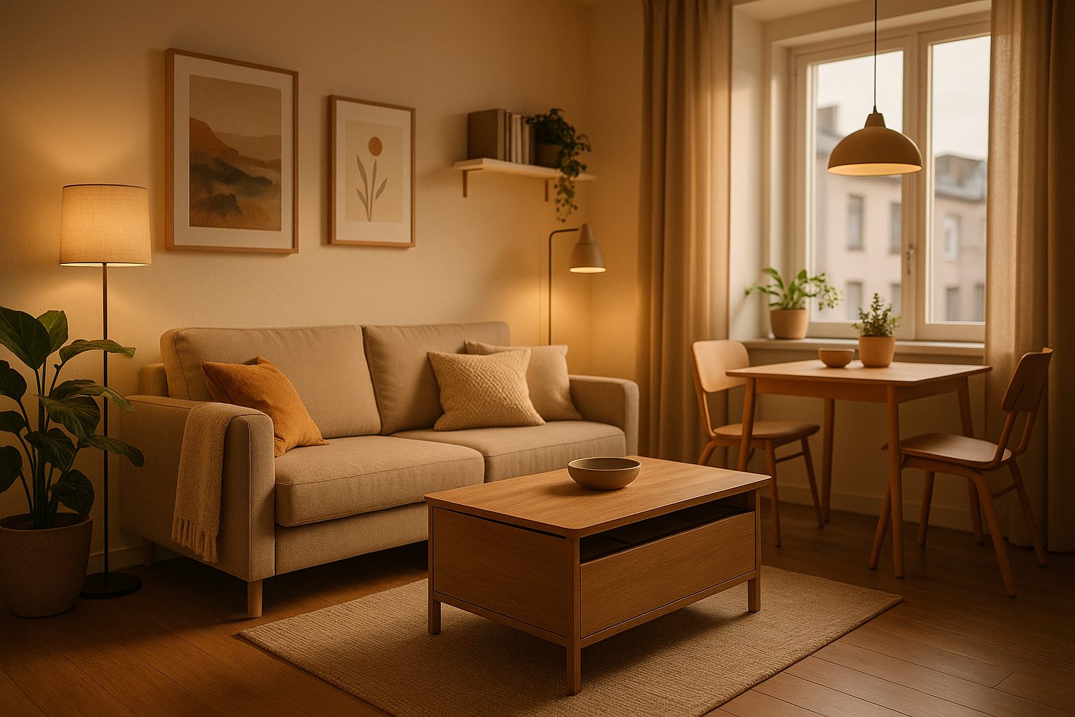 уютный интерьер в малогабаритной квартире: советы по дизайну и организации пространства